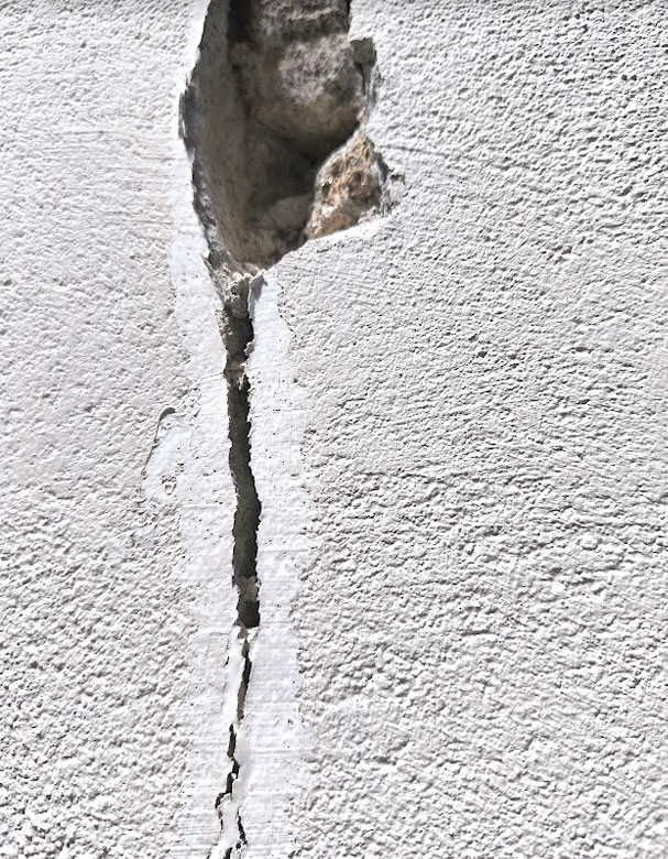 Zoom sur piquage du mur